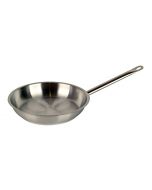 Koekenpan RVS met steel Ø 32cm