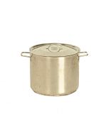 Pan RVS 22 liter Ø 38cm
