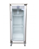 Koelkast 360L met glazen deur.