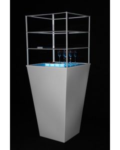 Statafel Conic / serviceplateau (incl. led)