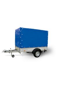 Aanhangwagen met huif <750 kg. (13 polig)