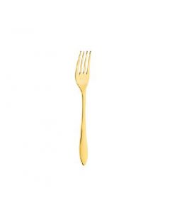 Dessertvork Gold, 17,5 cm.