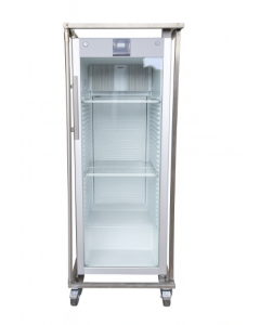 Koelkast 360L met glazen deur.
