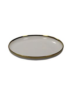 Majestic Gold bord Ø 25,5 cm, met opstaande rand