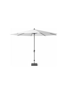Parasol wit Ø3.5 meter. Incl. voet