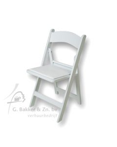 Weddingchair wit