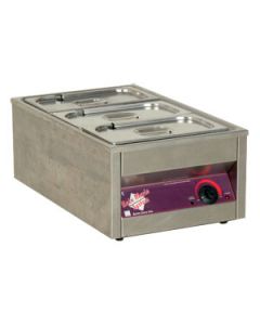 Au bain-marie 3x 2,5 liter, elektrisch 230V