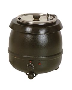 Hotpot zwart 8 liter, elektrisch 230V
