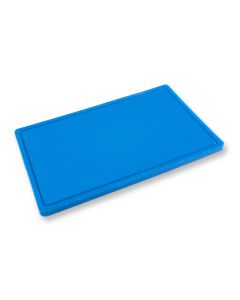 Snijplank kunststof 53x32,5cm (blauw)