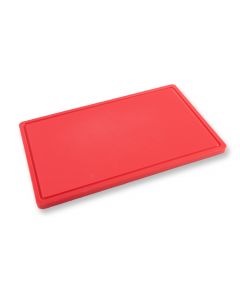 Snijplank kunststof 53x32.5cm (rood)