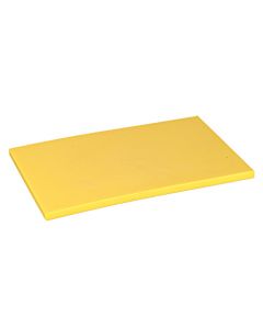 Snijplank kunststof 53x32,5cm (geel)